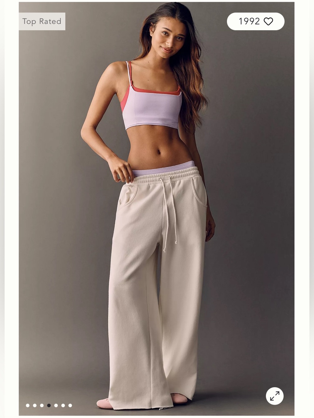 NWT Daily Practice Easy Mile Wide Leg Pants - Picture 3 of 7